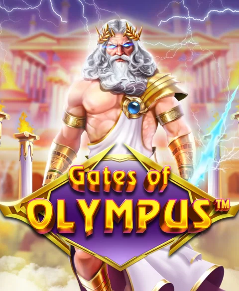 Žaiskite „Gates of Olympus“ kazino „Play Hub“.